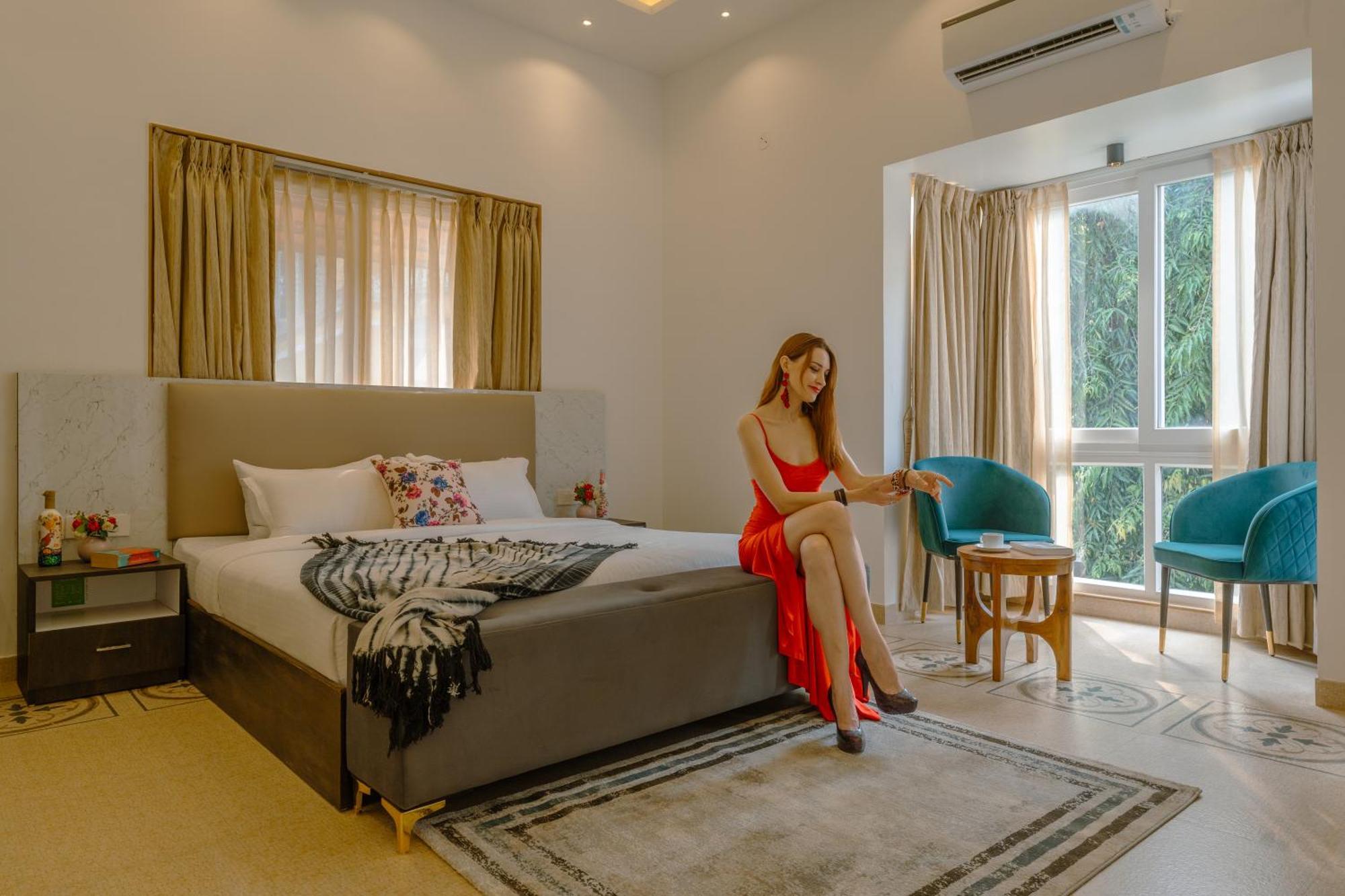 Villa Shambhala Luxury Villa With Private Pool Close To Anjuna Vagator Verla Exterior foto